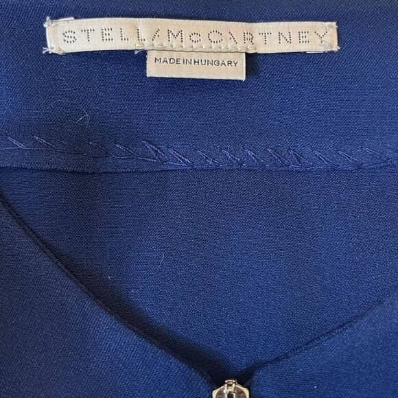 STELLA MCCARTNEY blue blouse top - Picture 4 of 4